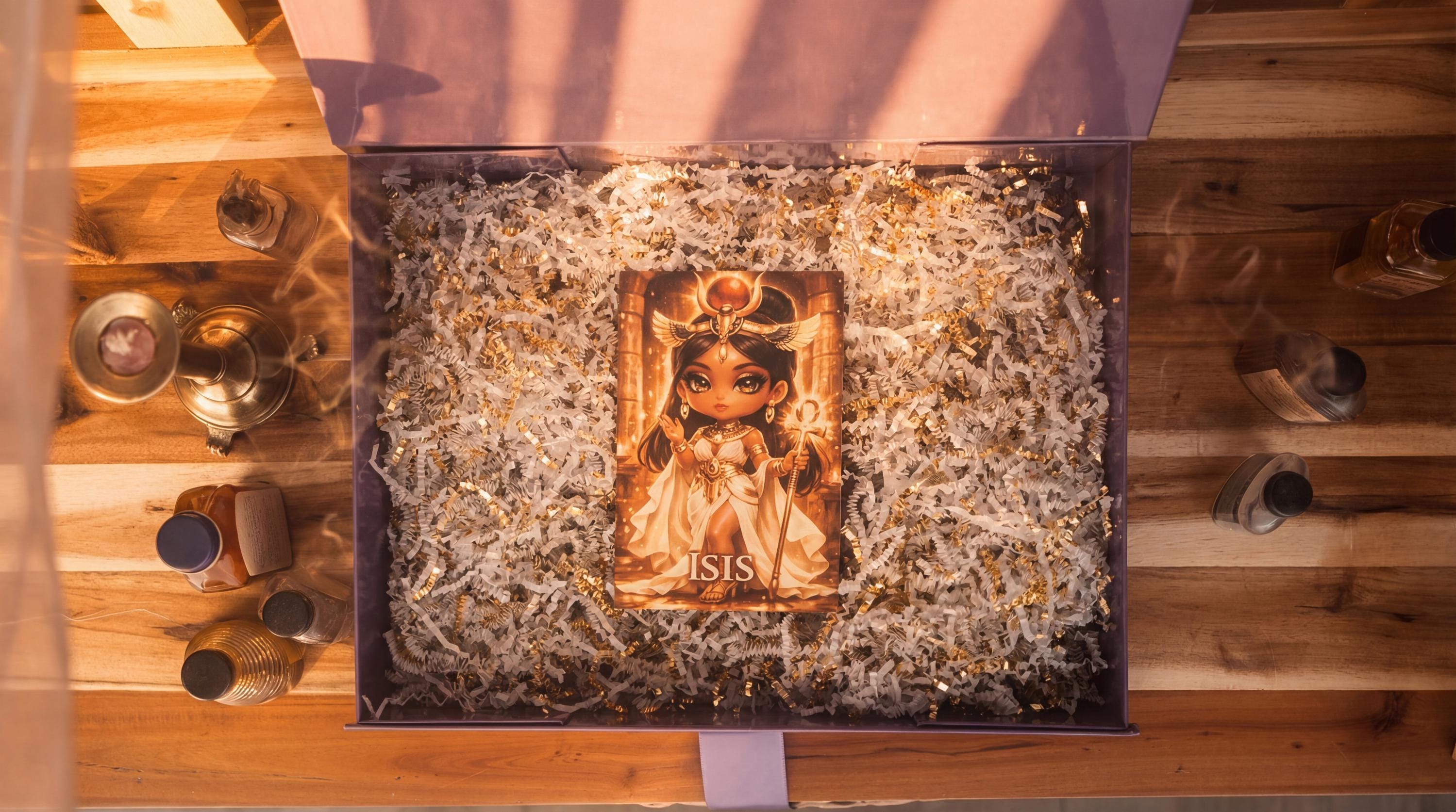 Personalized Goddess Box | Pendulum Divination + Channeled Message | Divine Feminine Spiritual Starter Kit